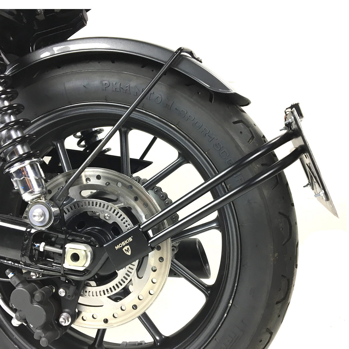 NUEVO Soporte portamatrícula para Triumph BONNEVILLE / T100 / T120 / THRUXTON 2004-2018