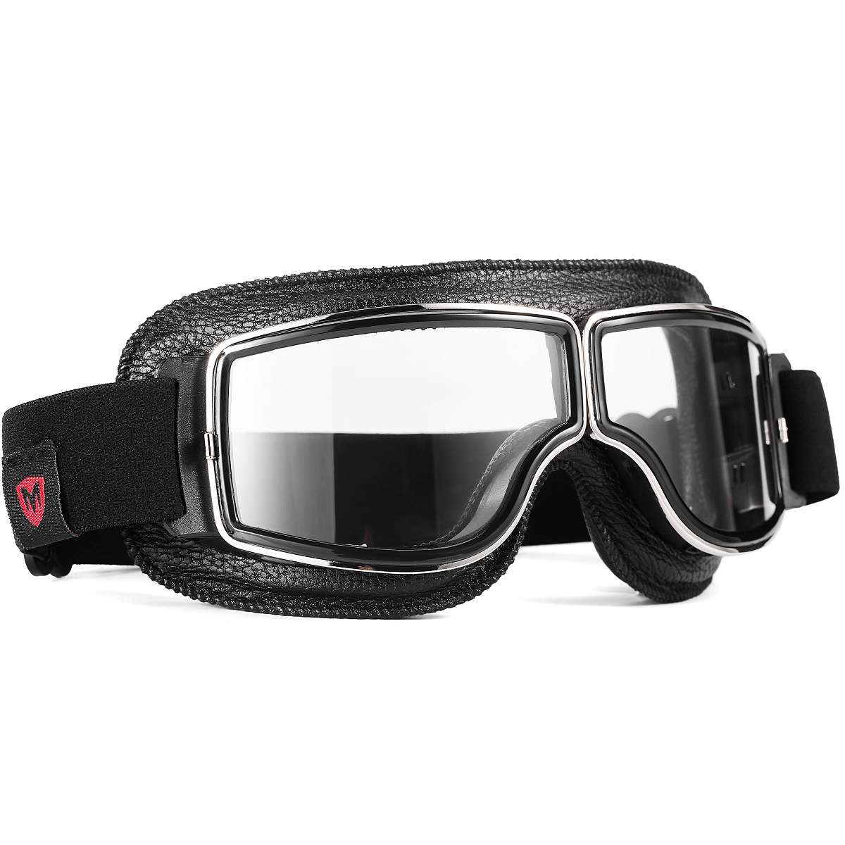 Gafas SILVERSTONE negras con lentes transparentes