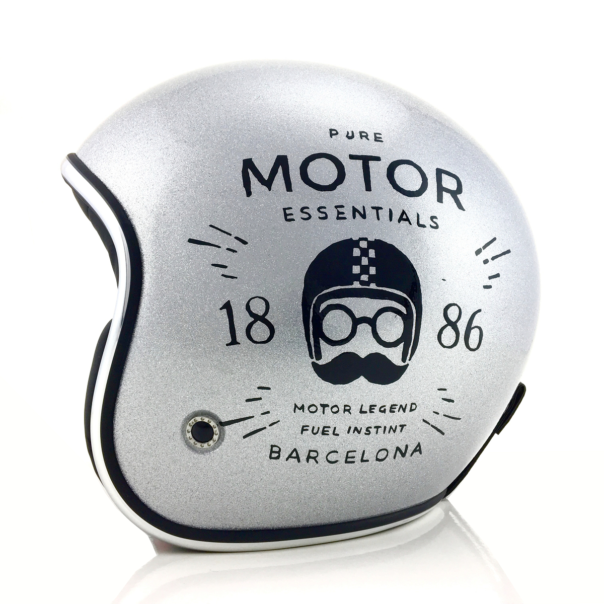 Casco abierto MOUSTACHE