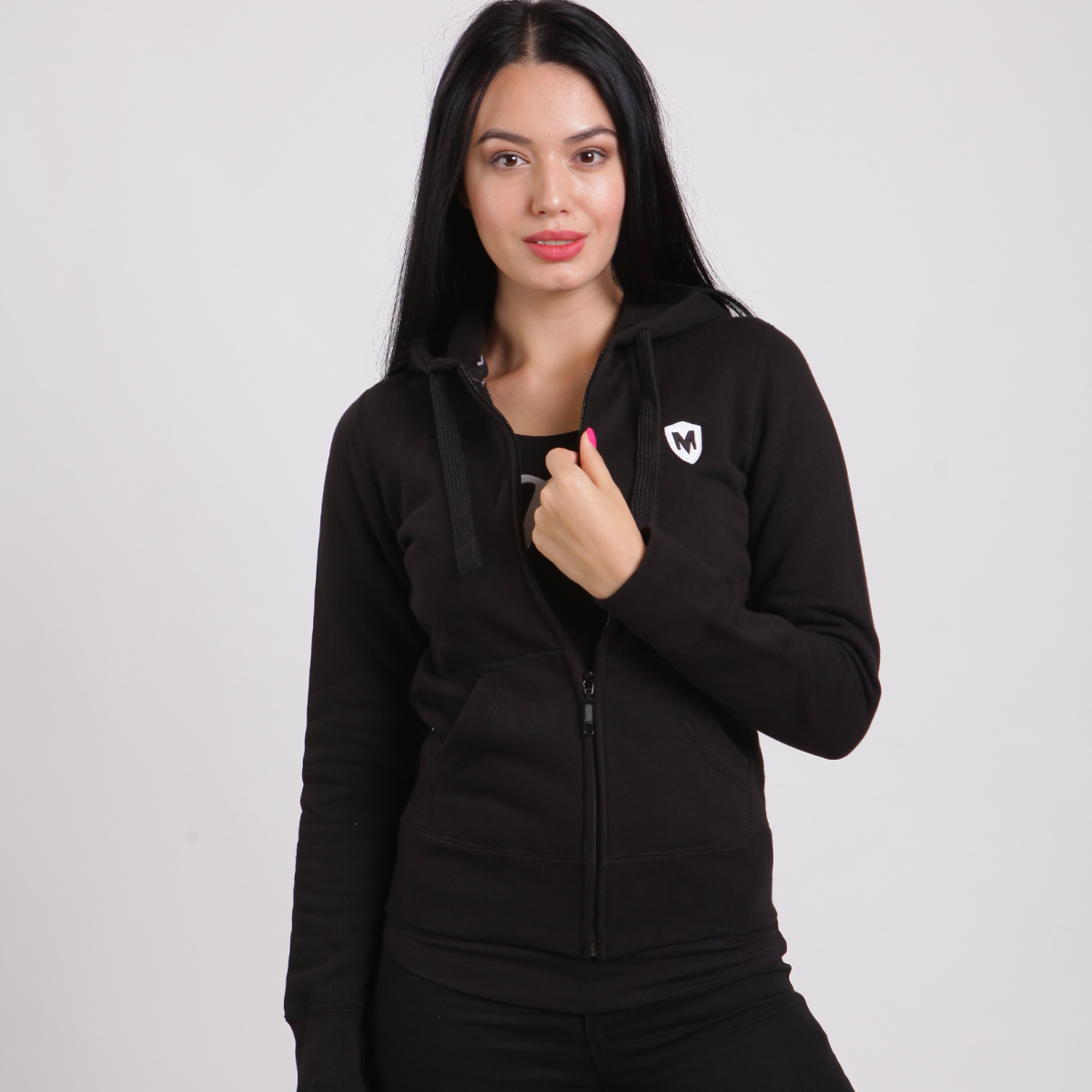 Sudadera GIRLS negra